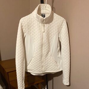 Avia Quilted Cream Jacket Size Small (4-6)